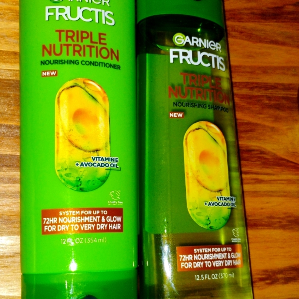 Fructis Triple Nutrition Shampoo And Conditioner Set